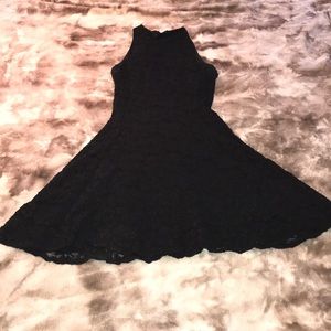 Lace black dress